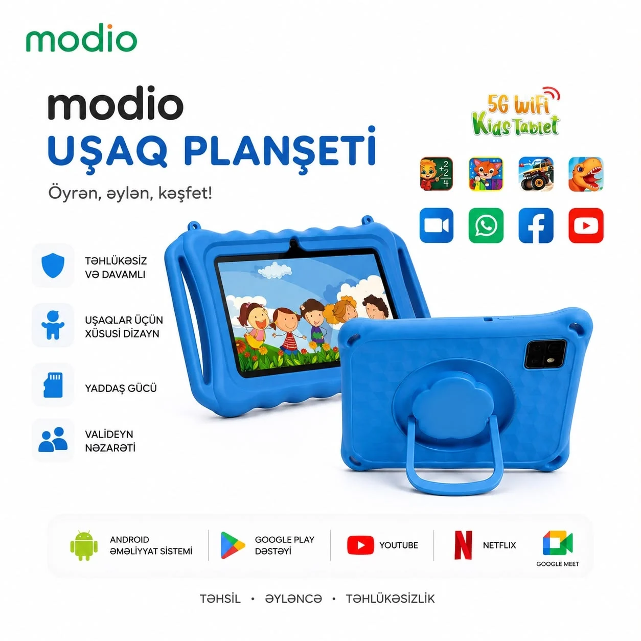 Modio uşaq planşeti