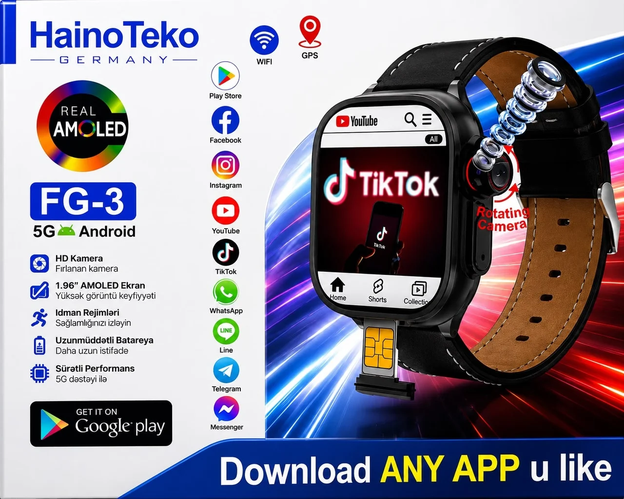 Smart saat HainoTeko
