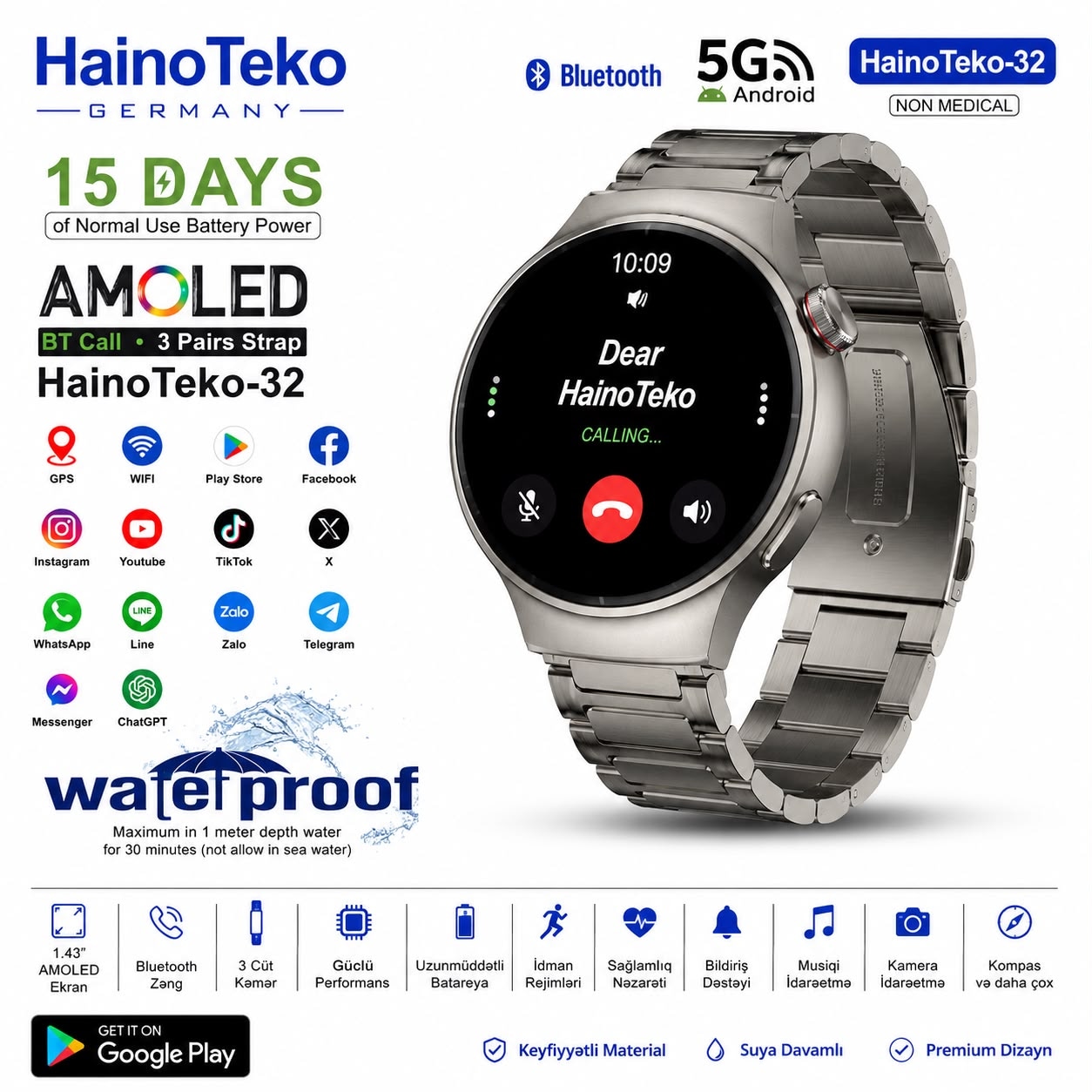 HainoTeko-32 AMOLED 